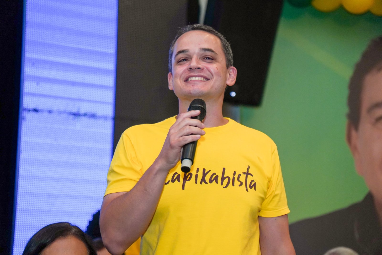 Lázaro Costalonga em evento