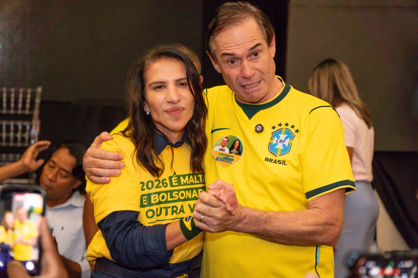 Lázaro Costalonga em encontro público